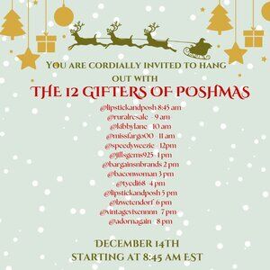 12 Gifters of Poshmas Raid Train!